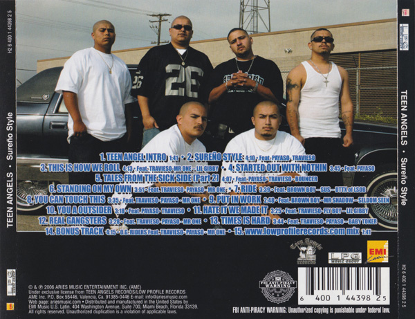 Teen Angels... Sureno Style Chicano Rap